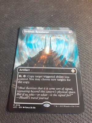 MTG-Strionic Resonator (Borderless) Commander: LCC (NM) #116