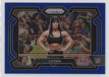 2024 Panini Prizm WWE Blue Prizm 50/199 Chyna #38 ne4