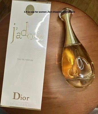 J'ADORE EAU DE PARFUM SPRAY FOR WOMEN 3.4OZ/100ML NEW SEALED IN BOX