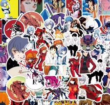 Neon Genesis Evangelion 50pc Sticker Pack - Mech Anime Manga ~ FREE US SHIPPING