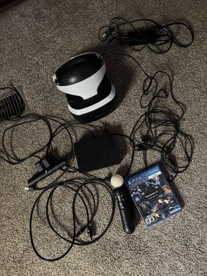 SONY Playstation 4 VR Headset with Camera Bundle (Model CUH-ZVR2) Tested Working