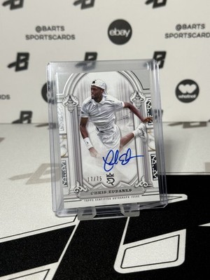 2024 Topps Royalty Tennis Chris Eubanks Imperial Ink Autograph /75 #II-CES