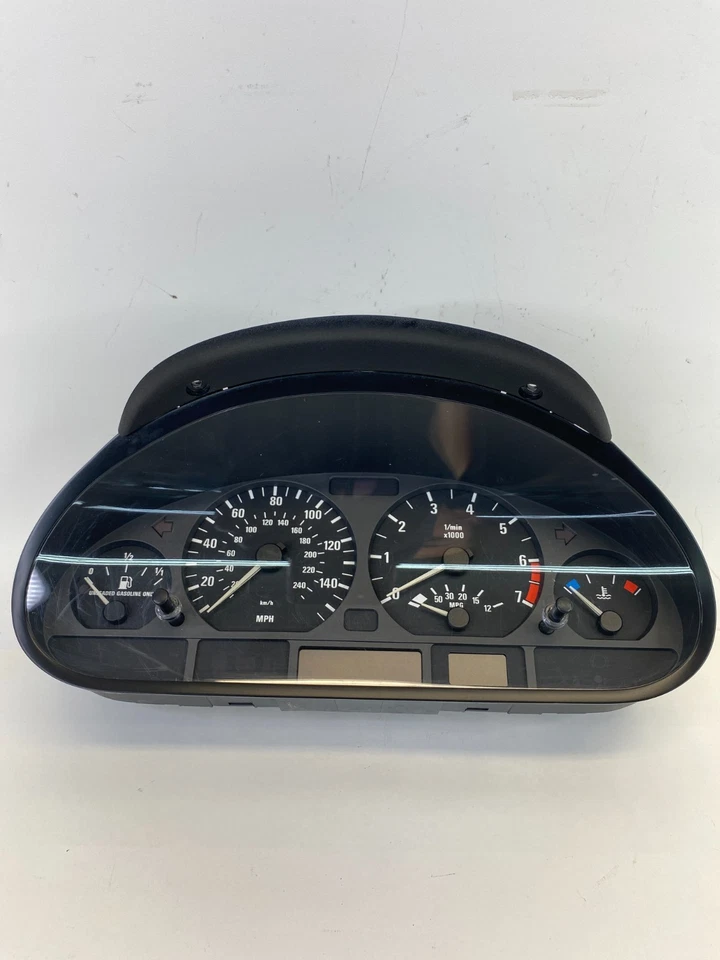 Cuadro de instrumentos BMW 325I A/T 2001-2005 velocímetro medidores millas sin circular 6-911-295 Foto 4 de 4