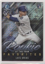2019 Bowman Mega Box Mojo Refractor Luis Urias #ROYF-14 Rookie RC 00kz