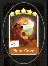 Bear Cave ⭐⭐⭐⭐⭐  MONOPOLY Go ⚡️⚡️INSTANT SHIPPING Set:17-7