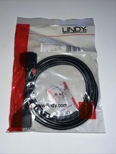 LINDY DVI-D Monitor Cable 2M Black Unused Original Packaging Computing