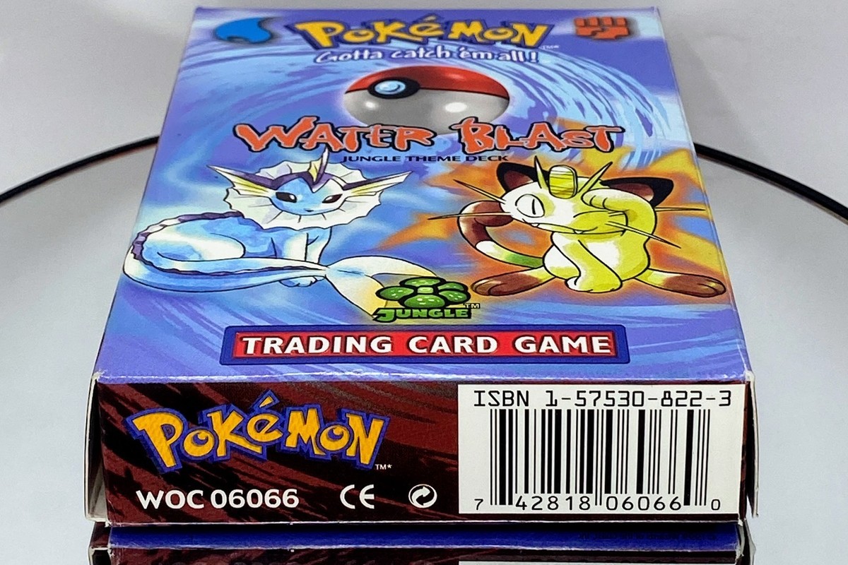 Pokémon TCG Jungle Water Blast Theme Deck - Open Box - 59/60 No
