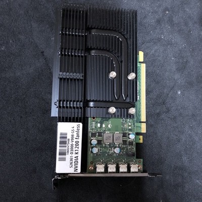 Nvidia Quadro K1200 Refurbished 4GB GDDR5 PCIe Workstation GPU 4× mDP