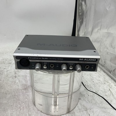 M-Audio: FireWire Solo Recording Interface. Includes Power Supply