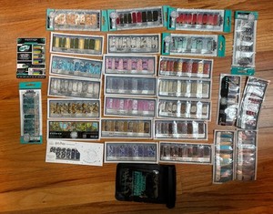 Nerd Manicure Nail Art Stickers With Humidor - Espionage Cosmetics Nail Wraps