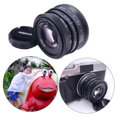 35mm f/1.6 APS-C Objektiv für FujiFilm X Mount X-A1 X-A3 X-E3 X-A10 X-A20 X-E2S