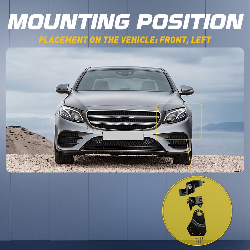 One More Class Left For Mercedes-Benz E-Class W213 2016-ON 1x Left Side Headlight Bracket ...