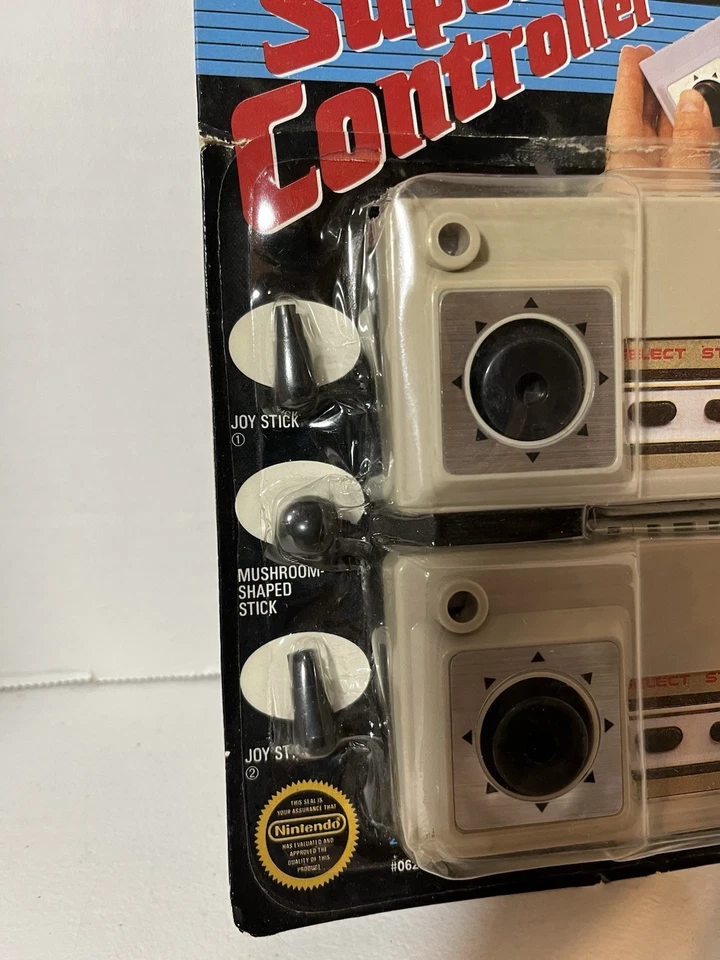 Bandai NES SUPER CONTROLLER 1986 Nintendo Joystick Novo Na Caixa Leia Retrô 86 - Imagem 2 de 4