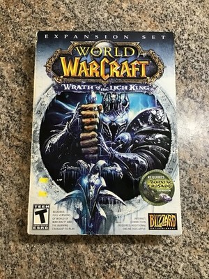 World of Warcraft: Wrath of the Lich King Expansion Set PC Game 2008