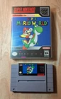 Super Mario World (Nintendo SNES, 1992)Authentic with Case Protector