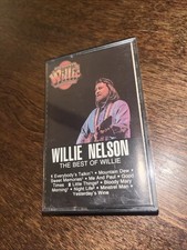 Willie Nelson The Best Of Willie Cassette Tape 1982 RCA Records AYK1-5143