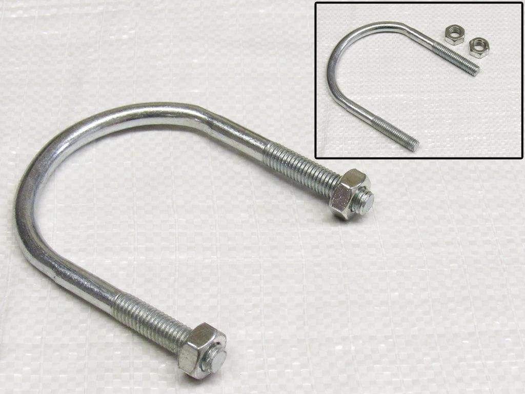 Zinc Plated U Bolt 6MM x 35MM (2 Hex Nuts Clamp Pipe Tube Marine)
