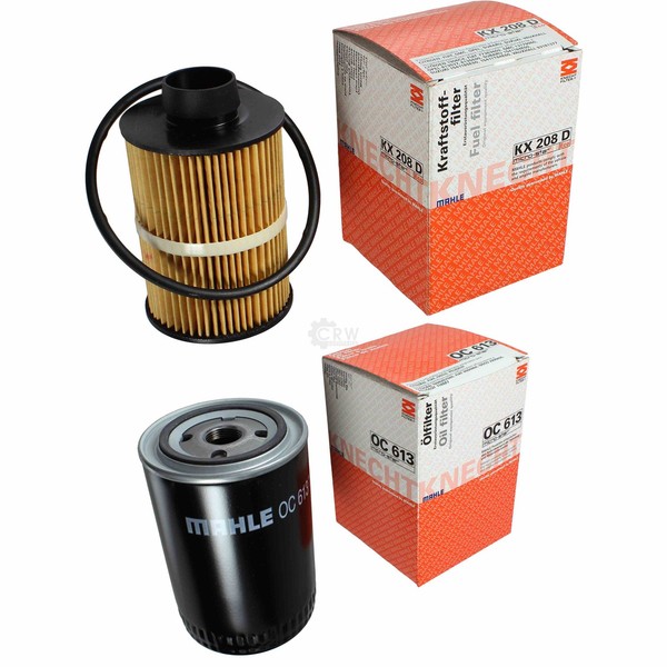 Mahle / Knecht Set Filterpaket Kraftstofffilter KX 208D ÖLfilter OC 613-image