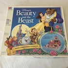 Vintage Walt Disney’s Beauty And The Beast 3D Board Game Milton Bradley Complete