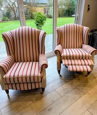 2 x Bespoke Made Laura Ashley Armchairs