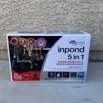 #ad Pennington Aquagarden All in One Kit Electric Pond Pump 5 in 1 $75.00