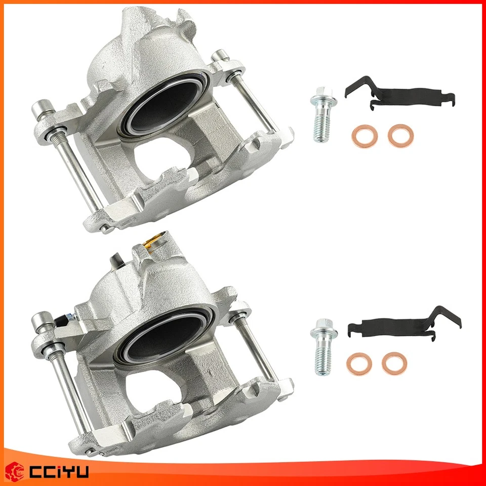 Pair Front Disc Brake Calipers For 1985-1989 ,1990-2002 CHEVROLET ASTRO RWD Foto 4 de 4