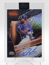 DERREK LEE 2026 TOPPS CHROME BLACK AUTO ORANGE MINI-DIAMOND REFRACTOR /25 Q3967