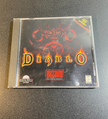 Diablo - Blizzard Entertainment (CD-ROM, 1996) Windows 95 & Power Mac *Untested*