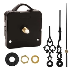 Wall Clock Movement Mechanism Replacement Parts Kit Battery Operated DIY Repair