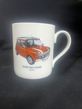 Bone china mug Rover mini cooper