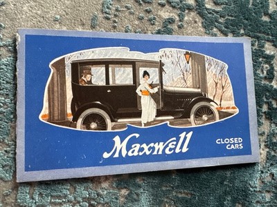 1919 Maxwell Motor Company Inc Sales Brochure Automobile Car Book Rare