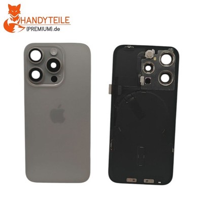 Original IPHONE  15 Pro Akkudeckel Natural Nfc Blitz ausgebaut Grad B
