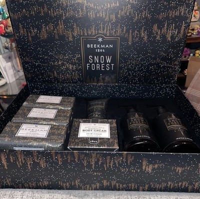 Beekman 1802 Snow Forest Gift Set box. BRAND NEW! Discontinued RARE. FREE SHIP!