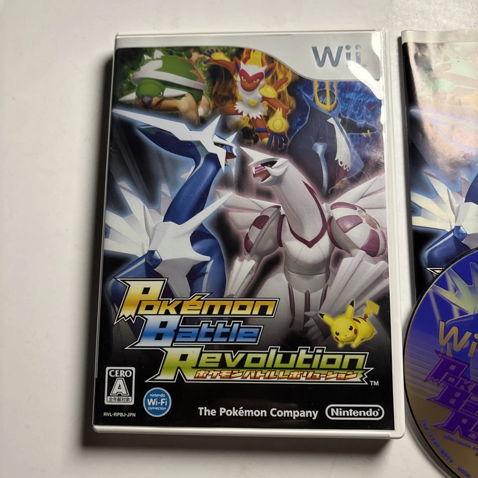 Pokemon Battle Revolution Nintendo Wii NTSC-J JAPAN Game 2007 Complete - Image 2 of 4
