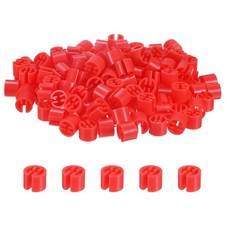 300-Pack Clothes Hanger Markers Blank, Plastic Garment Color Coded Size Clips...