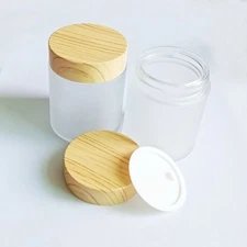 Makeup Bottle face cream Makeup 100g container Jar glass cosmetic