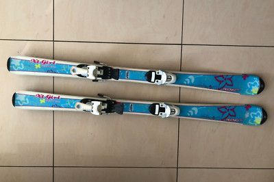   Tecno Pro Alpin Carving Ski   mit Bindung   XT Girl 120 cm   Skistöcke 100 cm