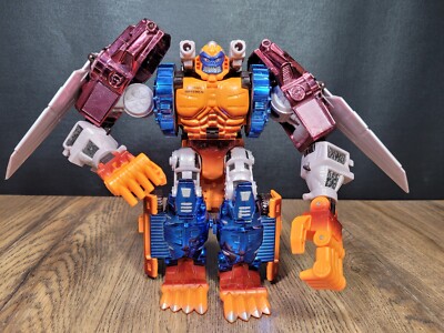Hasbro 1997 ~ Transformers Beast Wars ~ Optimal Optimus ~ Transmetals ~ Takara