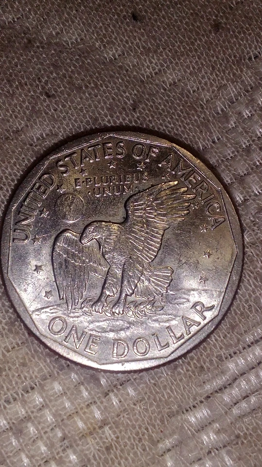 RARE, ERROR 1979 S Susan B. Anthony Dollar Type 1 Filled In Mint Error ‘S’ FG - Image 2 of 2