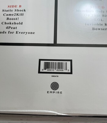 Xxxtentacion / Members Only Vol 3 Milky Clear Red & Black