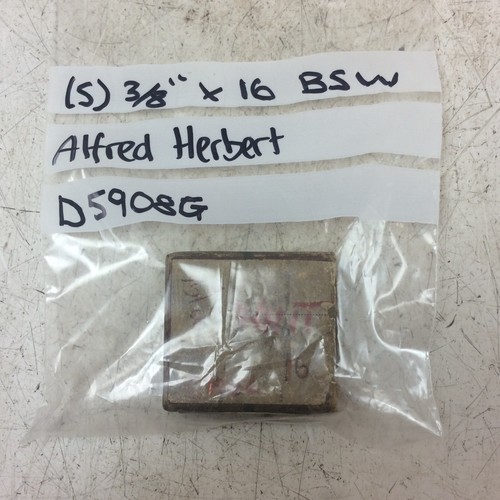 3/16" x 24 TPI to 3/4" x 10 TPI BSW Chaser Dies for 1" Coventry Die Head - Picture 21 of 45