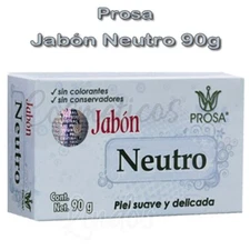 PROSA Jabón Neutro - Neutral Hypoallergenic Bar Soap. Great Soap Sensitive Skin