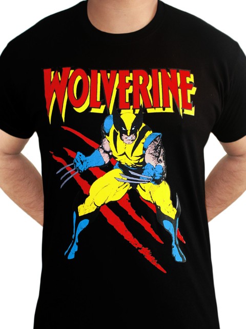 Wolverine Wallet Wolverine Mask X Men Logo new Official Marvel Bifold Black One