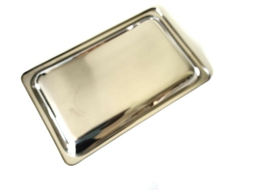 Herramientas de perforación corporal instrumentos médicos bandeja plana 10""x6""x3/4"" acero inoxidable - Imagen 2 de 2