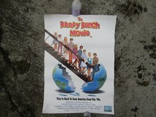 Vintage movie poster - The Brady bunch movie - 23.5 x 16.5 inch - 1990's