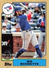 Bo Bichette 35th Anniversary 2022 Topps Baseball Card #T87-56