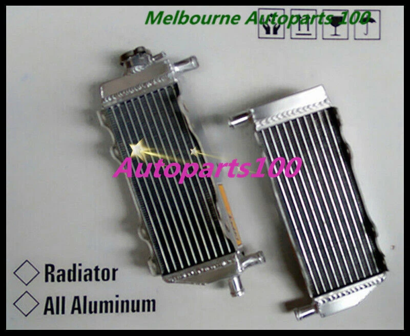 RADIADOR DE ALUMÍNIO YZ250 1996-2001 PARA YAMAHA YZ 250 1997 1998 1999 2000 - Imagem 2 de 4