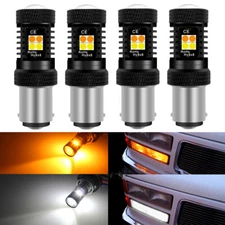 4x 2357 Switchback LED Turn Signal Light Bulb For Chevy GMC C/K1500  2500 94-00