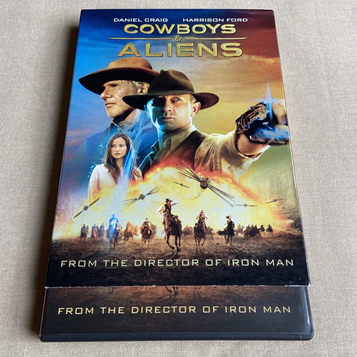 Cowboys & Aliens (DVD 2011 +Slipcover) Harrison Ford Daniel