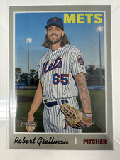 2019 TOPPS HERITAGE ROBERT GSELLMAN 374 NEW YORK METS